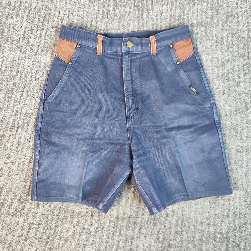 Vintage Ozark Mountain Denim Shorts Mens 34 Blue Bermuda High Rise 90s